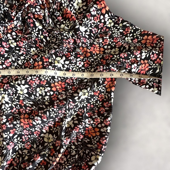 AGB Floral 3/4 Sleeve XL‎ Blouse - Picture 6 of 7